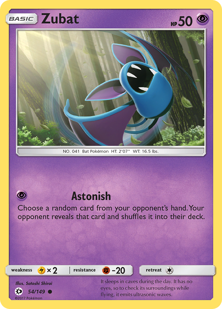 Zubat (54/149) [Sun & Moon: Base Set] | Black Swamp Games