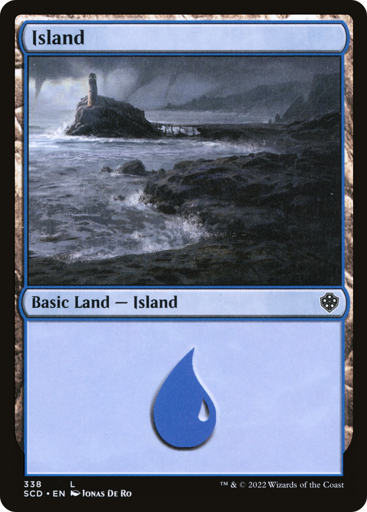 Island (338) [Starter Commander Decks] | Black Swamp Games