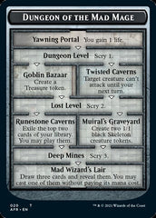 Dungeon of the Mad Mage // Lost Mine of Phandelver Double-Sided Token [Dungeons & Dragons: Adventures in the Forgotten Realms Tokens] | Black Swamp Games