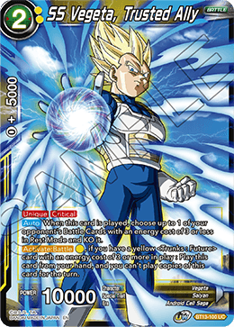 SS Vegeta, Trusted Ally (Uncommon) (BT13-100) [Supreme Rivalry] | Black Swamp Games