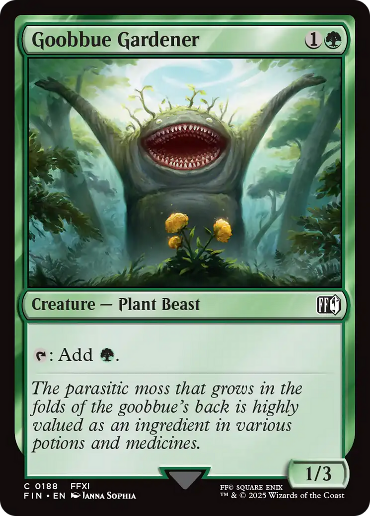 Goobbue Gardener [FINAL FANTASY] | Black Swamp Games