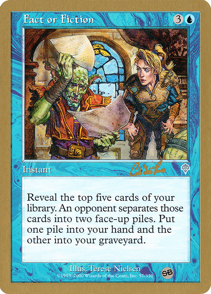 Fact or Fiction (Carlos Romao) (SB) [World Championship Decks 2002] | Black Swamp Games