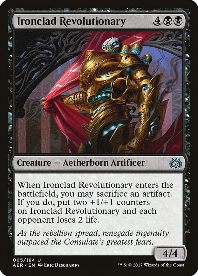 Ironclad Revolutionary [Aether Revolt] | Black Swamp Games