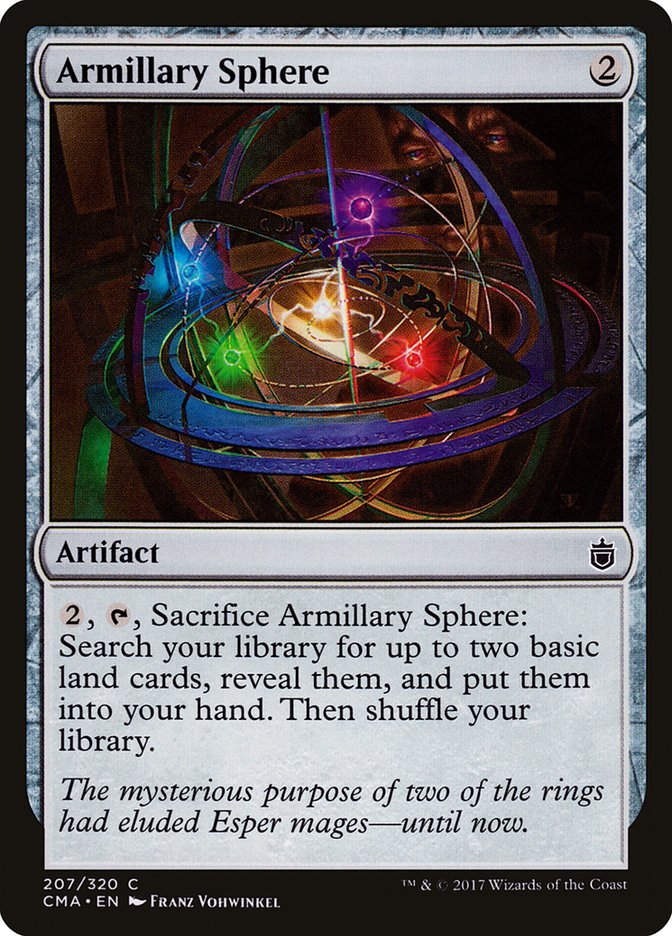 Armillary Sphere [Commander Anthology] | Black Swamp Games