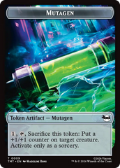Ninja // Mutagen Double-Sided Token [Teenage Mutant Ninja Turtles Tokens] | Black Swamp Games