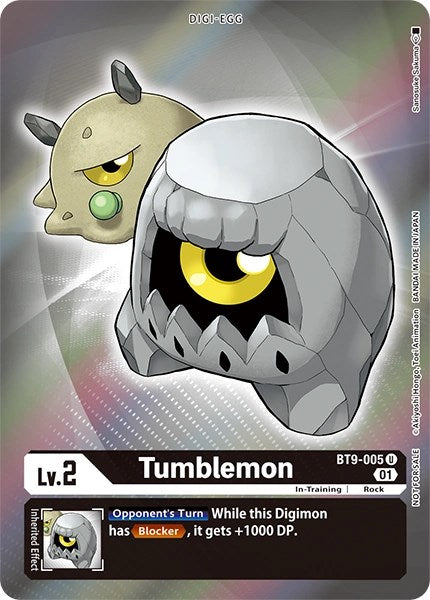 Tumblemon [BT9-005] (Alternative Art - Box Topper) [X Record] | Black Swamp Games