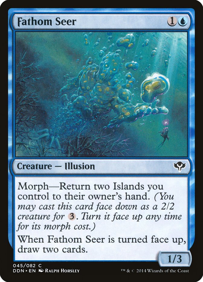Fathom Seer [Duel Decks: Speed vs. Cunning] | Black Swamp Games
