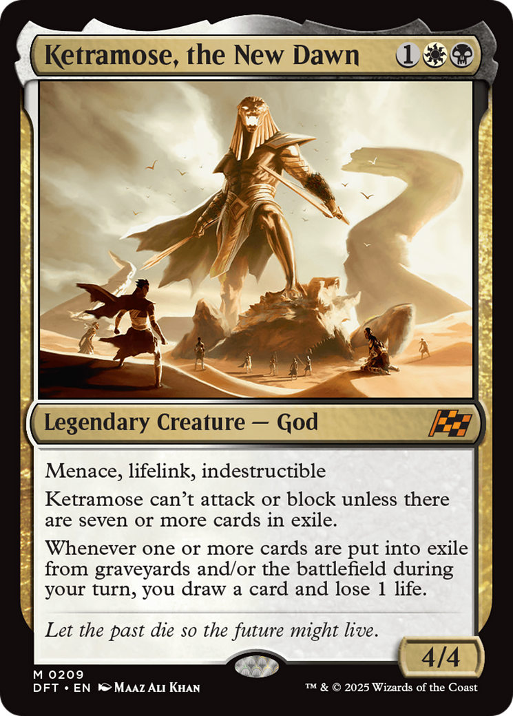 Ketramose, the New Dawn [Aetherdrift] | Black Swamp Games