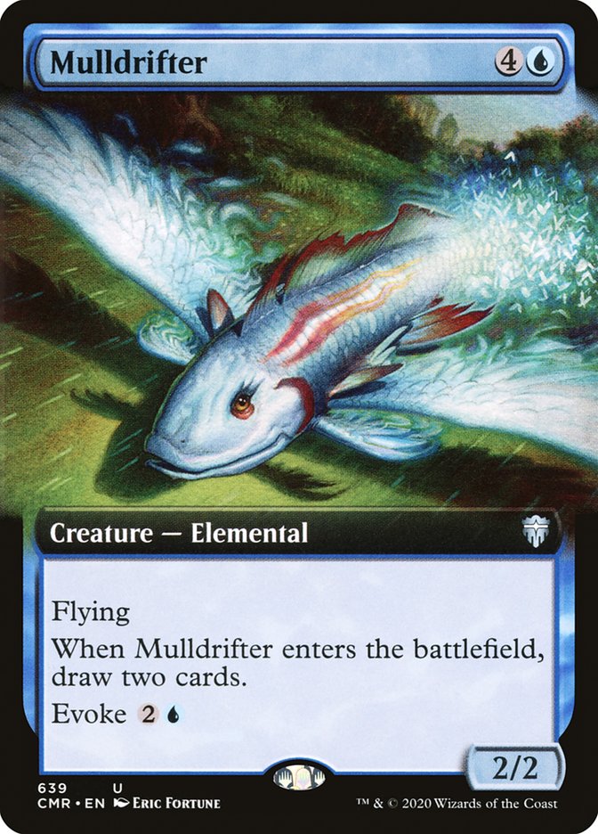 Mulldrifter (Extended Art) [Commander Legends] | Black Swamp Games