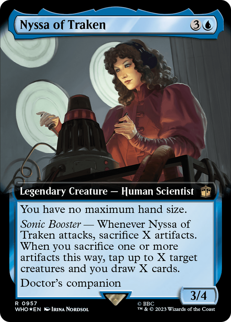 Nyssa of Traken (Extended Art) (Surge Foil) [Doctor Who] | Black Swamp Games