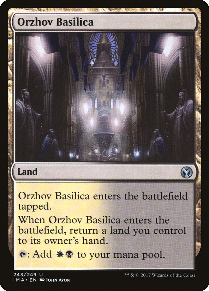 Orzhov Basilica [Iconic Masters] | Black Swamp Games