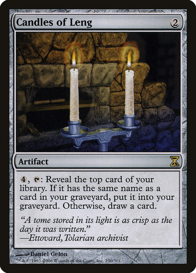 Candles of Leng [Time Spiral] | Black Swamp Games