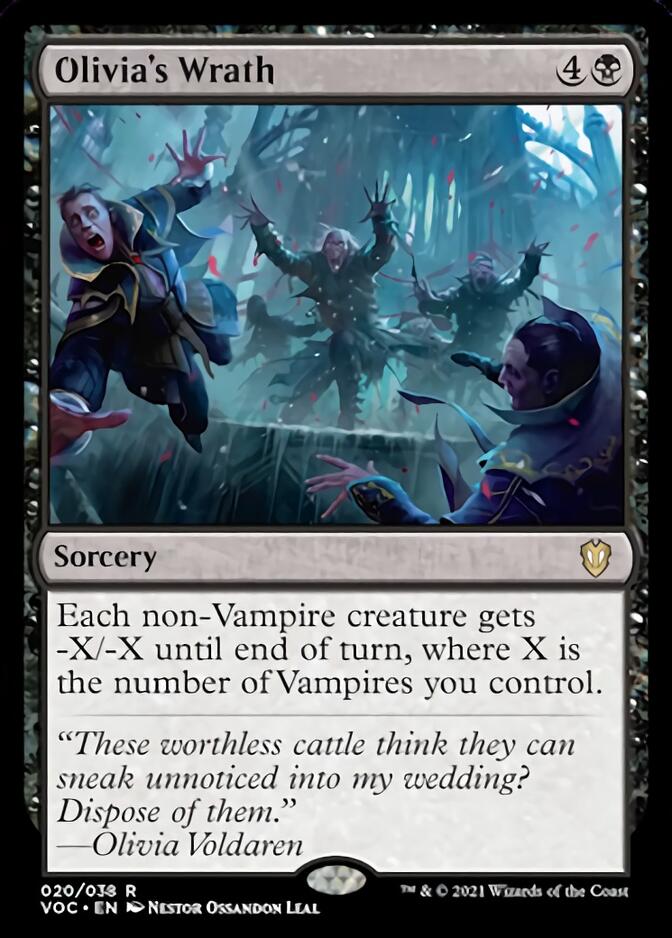 Olivia's Wrath [Innistrad: Crimson Vow Commander] | Black Swamp Games