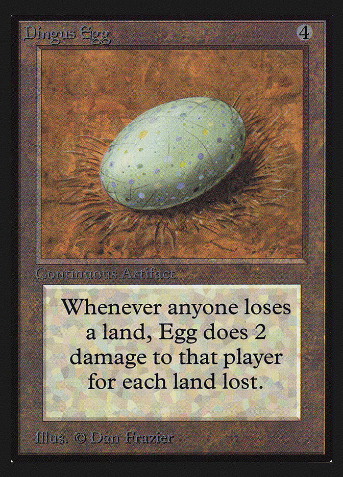 Dingus Egg [International Collectors' Edition] | Black Swamp Games