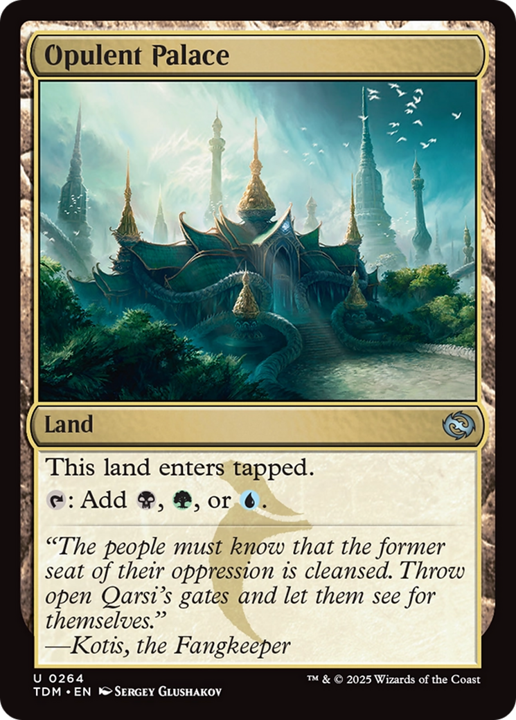 Opulent Palace [Tarkir: Dragonstorm] | Black Swamp Games