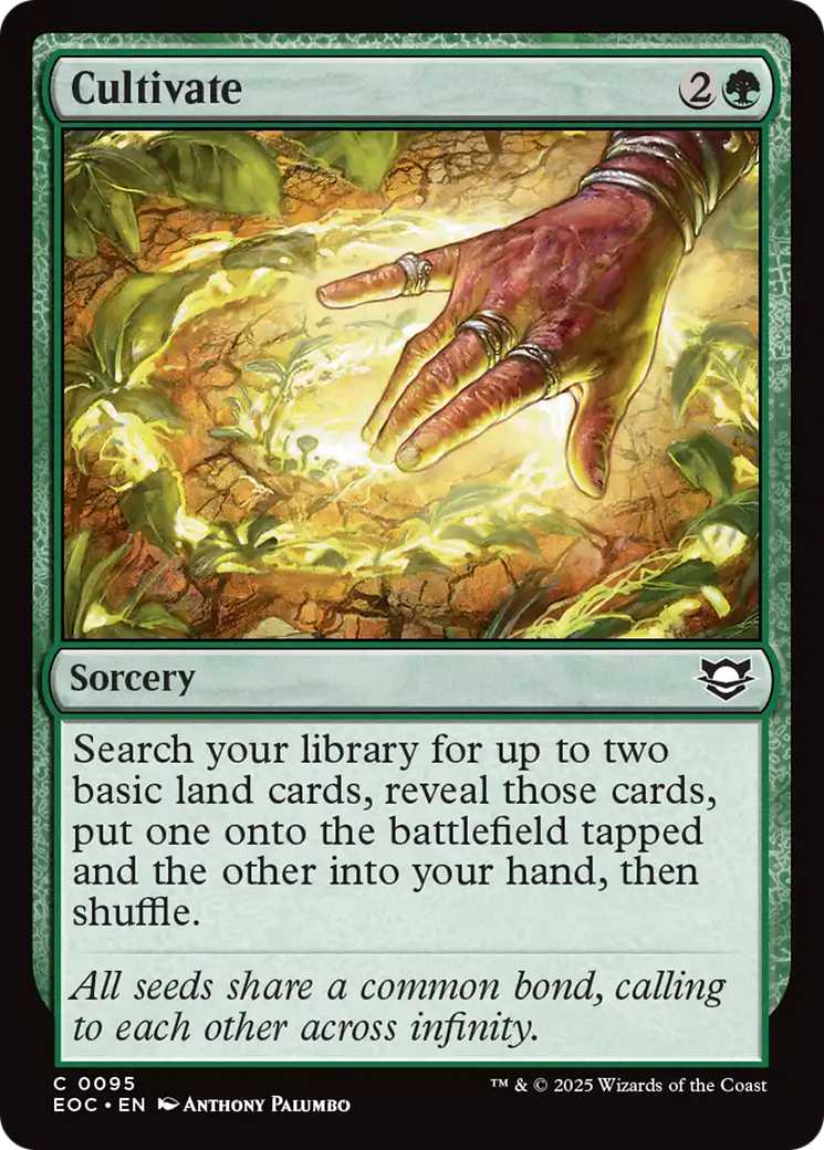 Cultivate [Edge of Eternities Commander] | Black Swamp Games
