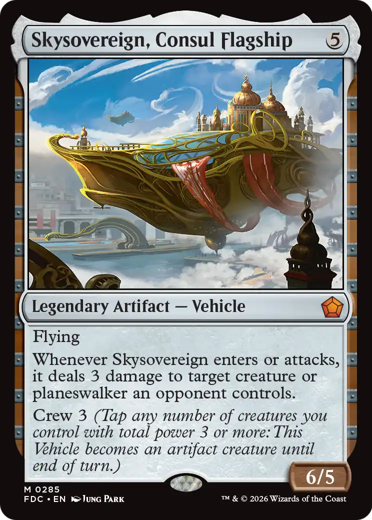 Skysovereign, Consul Flagship [Foundations Commander] | Black Swamp Games