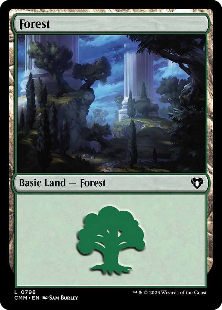 Forest (798) [Commander Masters] | Black Swamp Games