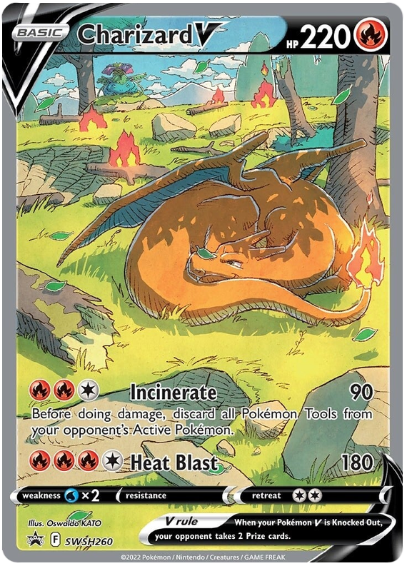 Charizard V (SWSH260) [Sword & Shield: Black Star Promos] | Black Swamp Games