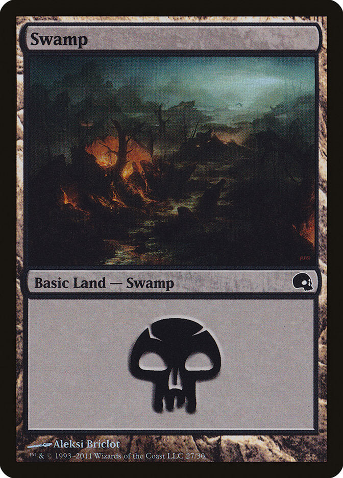 Swamp (27) [Premium Deck Series: Graveborn] | Black Swamp Games