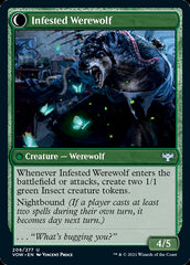 Infestation Expert // Infested Werewolf [Innistrad: Crimson Vow] | Black Swamp Games