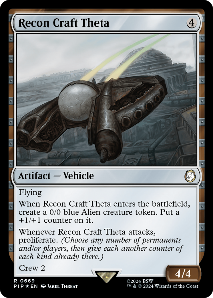 Recon Craft Theta (Surge Foil) [Fallout] | Black Swamp Games