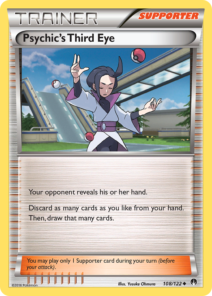 Psychic's Third Eye (108/122) [XY: BREAKpoint] | Black Swamp Games