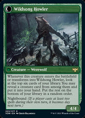 Howlpack Piper // Wildsong Howler [Innistrad: Crimson Vow] | Black Swamp Games