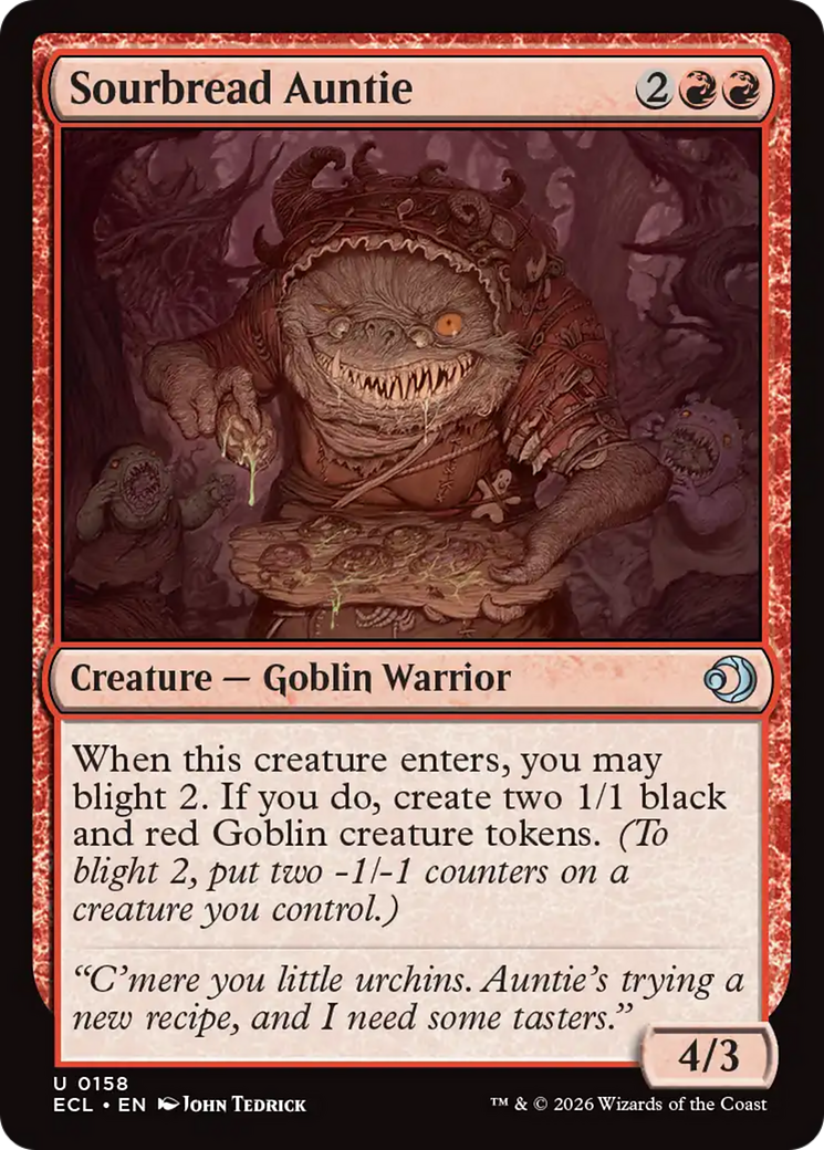 Sourbread Auntie [Lorwyn Eclipsed] | Black Swamp Games