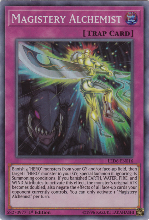 Magistery Alchemist [LED6-EN016] Super Rare | Black Swamp Games