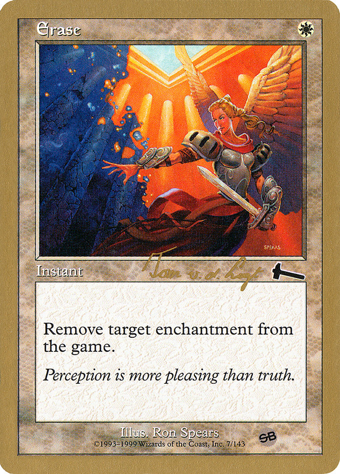 Erase (Tom van de Logt) (SB) [World Championship Decks 2000] | Black Swamp Games
