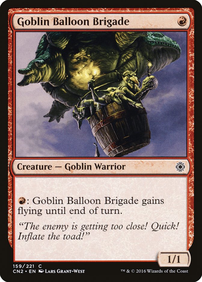Goblin Balloon Brigade [Conspiracy: Take the Crown] | Black Swamp Games