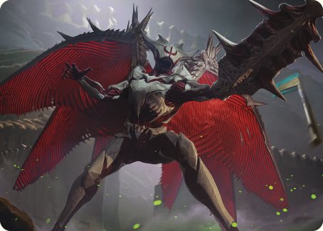 Phyrexian Vindicator Art Card [Phyrexia: All Will Be One Art Series] | Black Swamp Games
