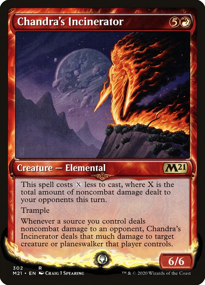Chandra's Incinerator (Showcase) [Core Set 2021] | Black Swamp Games