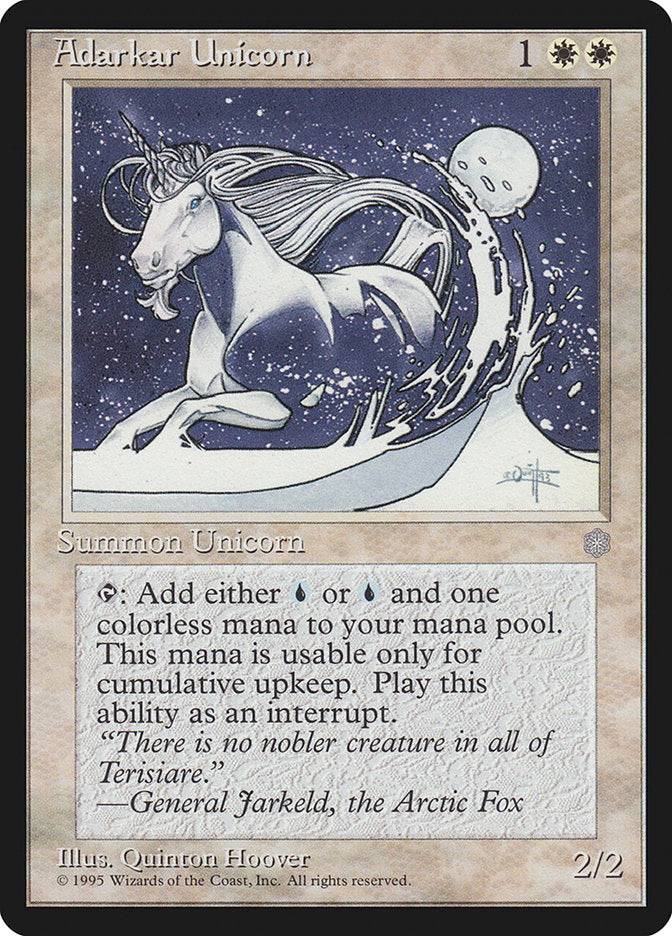 Adarkar Unicorn [Ice Age] | Black Swamp Games