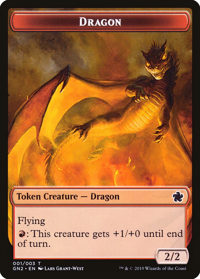 Dragon Token (001/003) [Game Night 2019 Tokens] | Black Swamp Games