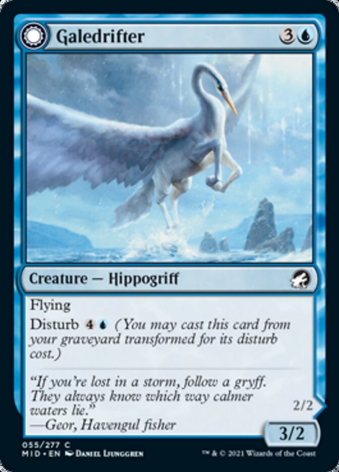 Galedrifter // Waildrifter [Innistrad: Midnight Hunt] | Black Swamp Games