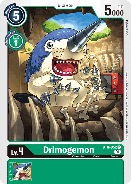 Drimogemon [BT8-052] [New Awakening] | Black Swamp Games