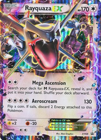 Rayquaza EX (XY69) (Jumbo Card) [XY: Black Star Promos] | Black Swamp Games