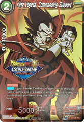 King Vegeta, Commanding Support (Championship Pack 2021 Vault Set) (P-355) [Tournament Promotion Cards] | Black Swamp Games