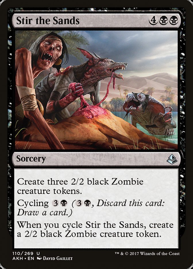 Stir the Sands [Amonkhet] | Black Swamp Games