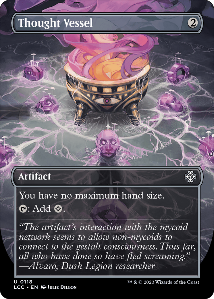 Thought Vessel (Borderless) [The Lost Caverns of Ixalan Commander] | Black Swamp Games