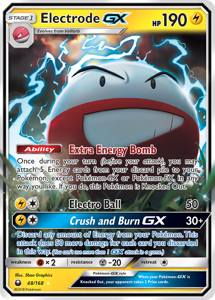 Electrode GX (48/168) [Sun & Moon: Celestial Storm] | Black Swamp Games