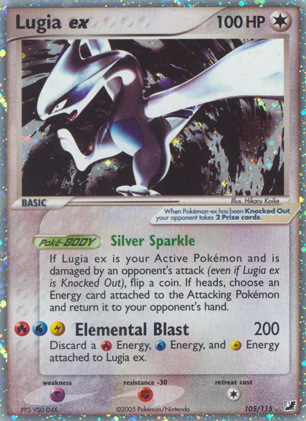 Lugia ex (105/115) [EX: Unseen Forces] | Black Swamp Games