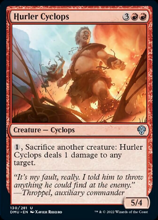 Hurler Cyclops [Dominaria United] | Black Swamp Games