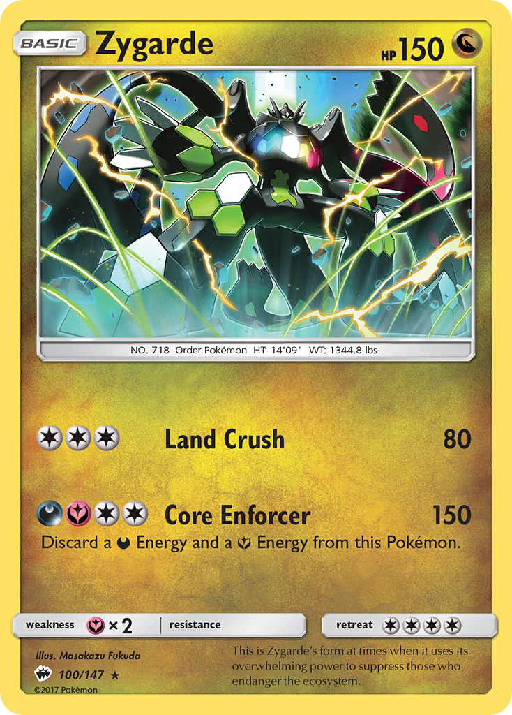 Zygarde (100/147) [Sun & Moon: Burning Shadows] | Black Swamp Games