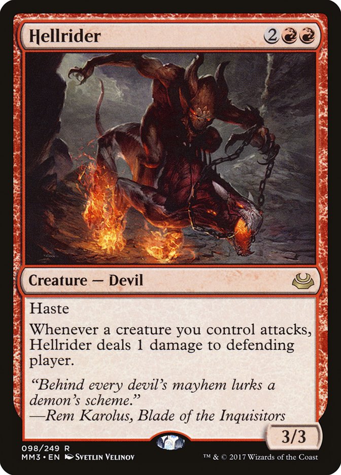 Hellrider [Modern Masters 2017] | Black Swamp Games