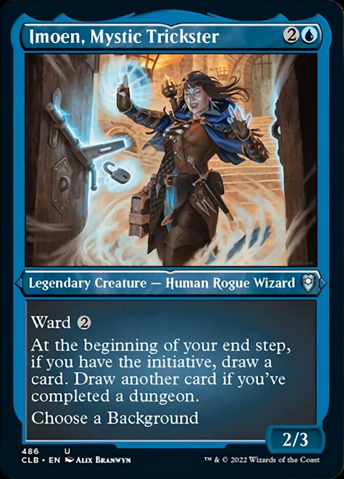 Imoen, Mystic Trickster (Foil Etched) [Commander Legends: Battle for Baldur's Gate] | Black Swamp Games