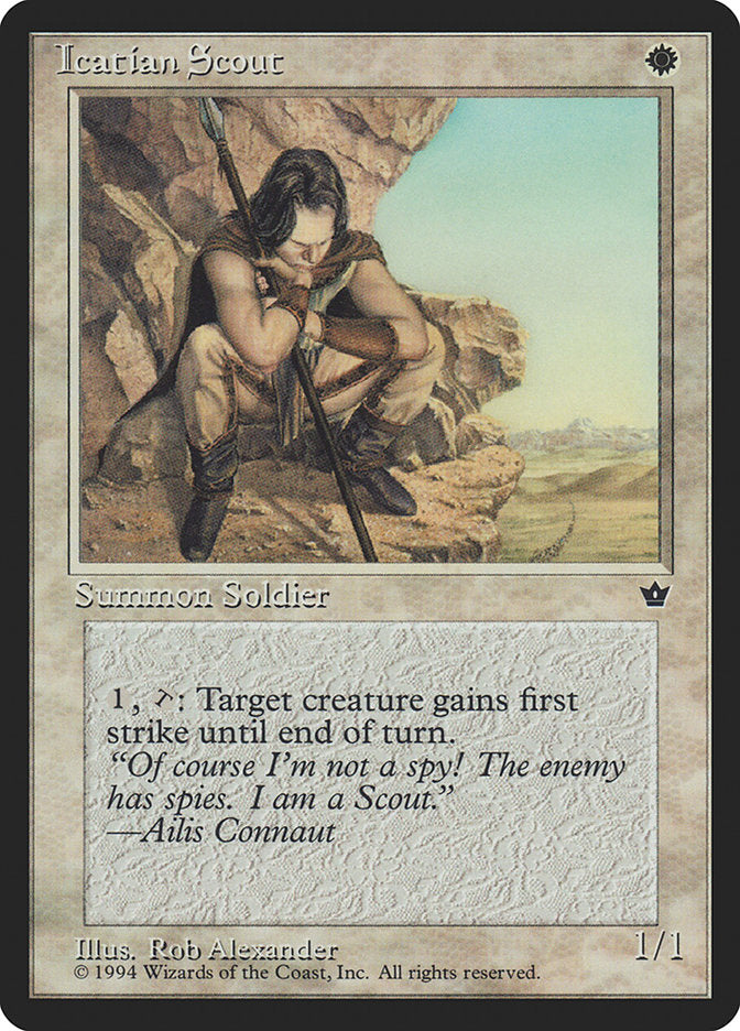 Icatian Scout (Rob Alexander) [Fallen Empires] | Black Swamp Games