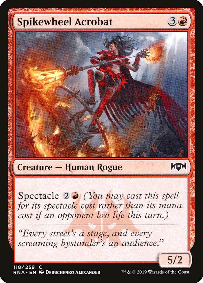 Spikewheel Acrobat [Ravnica Allegiance] | Black Swamp Games